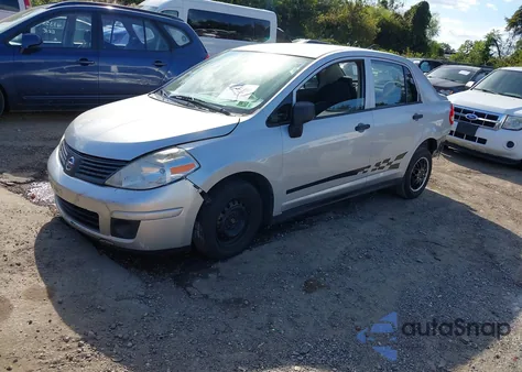 2010 Nissan Versa 1.6 z USA, uszkodzony, nr VIN 3N1CC1AP2AL416595